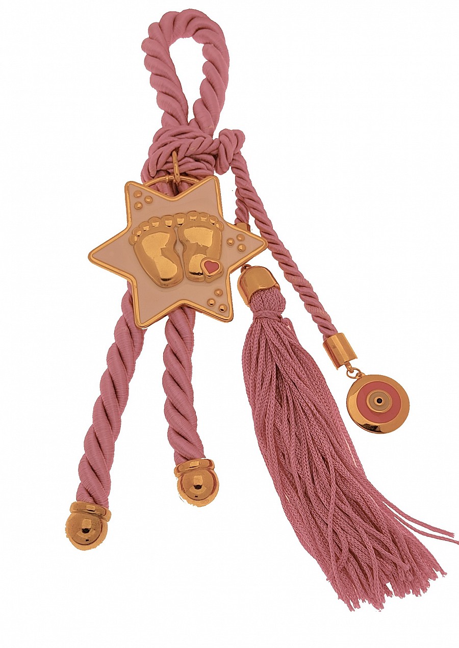 Γούρι Διακοσμητικό παιδικό με πατούσες και ματάκι