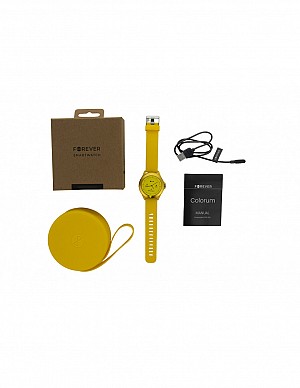 Forever Colorum CW-300 43mm Smartwatch με Παλμογράφο