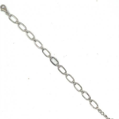 Ασημένιο Βραχιόλι 925 επιπλατινωμένο